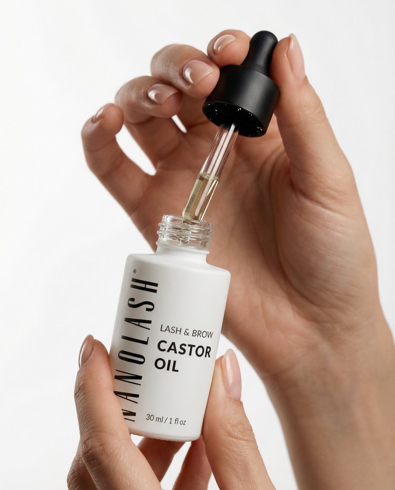 nanolash ricinovy olej na rasy